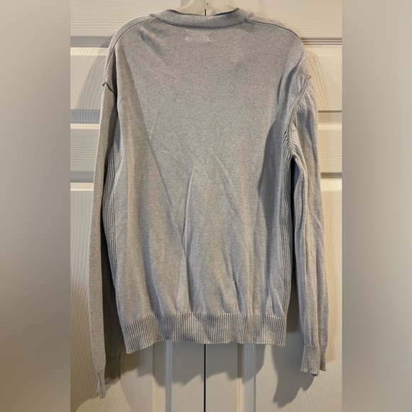 Trash Nouveau Street Style Button Up Cardigan cotton Gray sweater XL - Picture 3 of 4